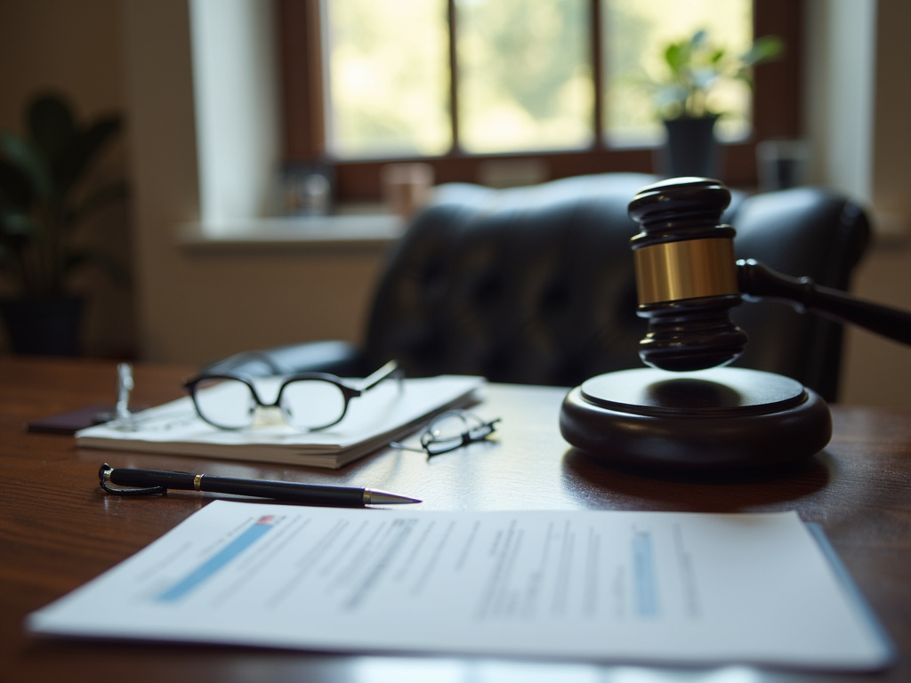Attorney office desk — los angeles dog bite lawyer