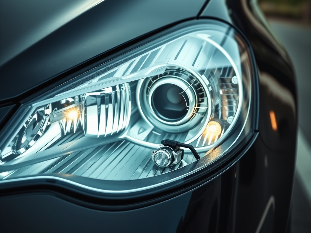 Broken car headlight — los angeles drunk driving accident lawyer