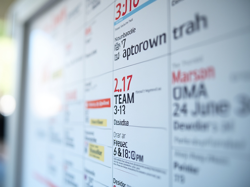 Calendar with deadlines — los angeles truck accident lawyer