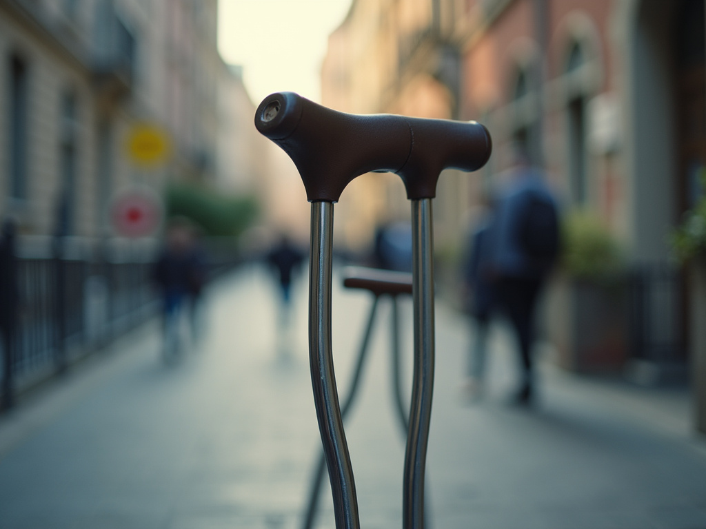 Cane and crutches — los angeles pedestrian accident lawyer