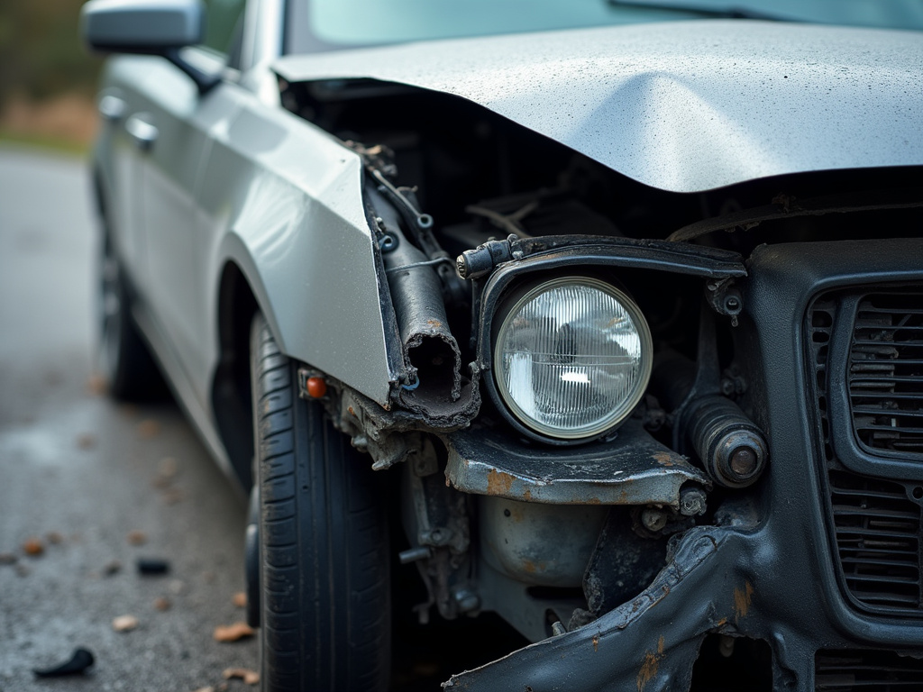 Car crash damage — los angeles car accident lawyer