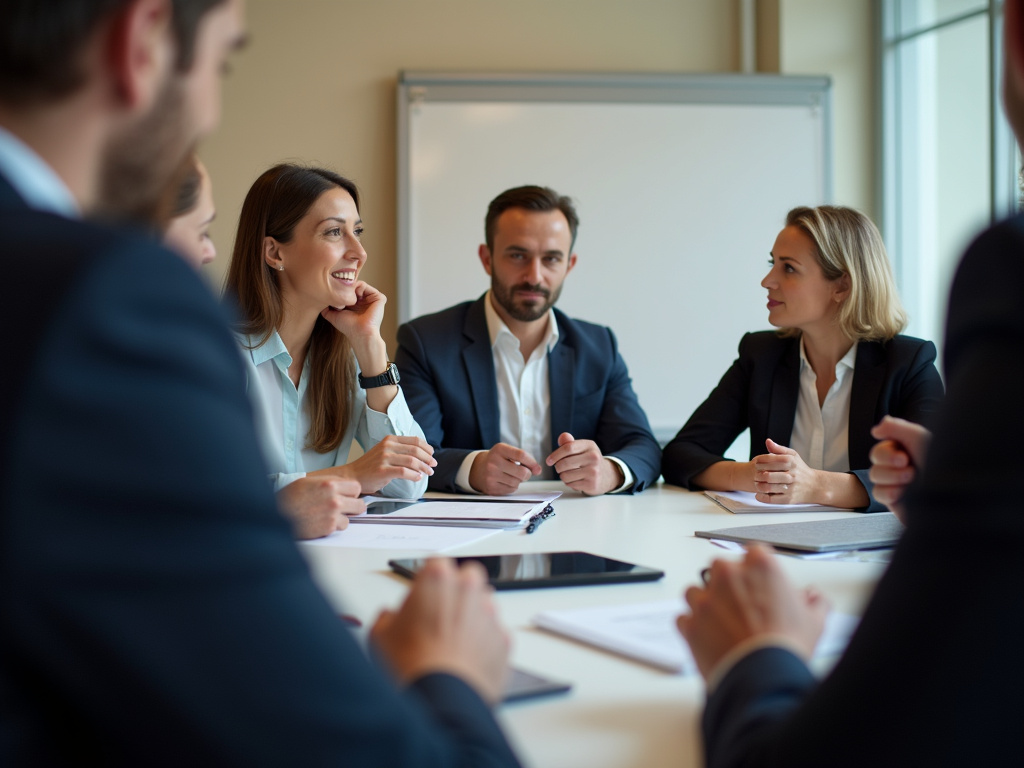 Conference room meeting — los angeles employment lawyer
