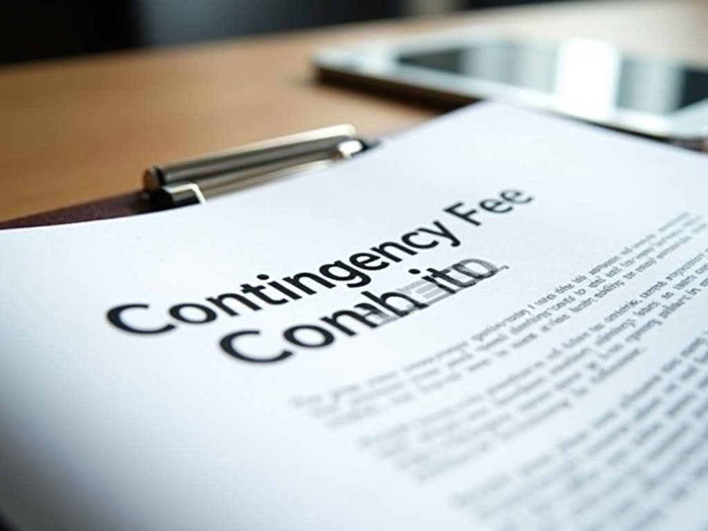 Contingency fee contract — los angeles car accident lawyer