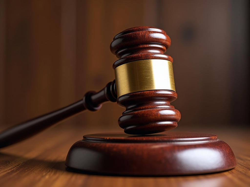 Courtroom gavel — los angeles slip and fall lawyer