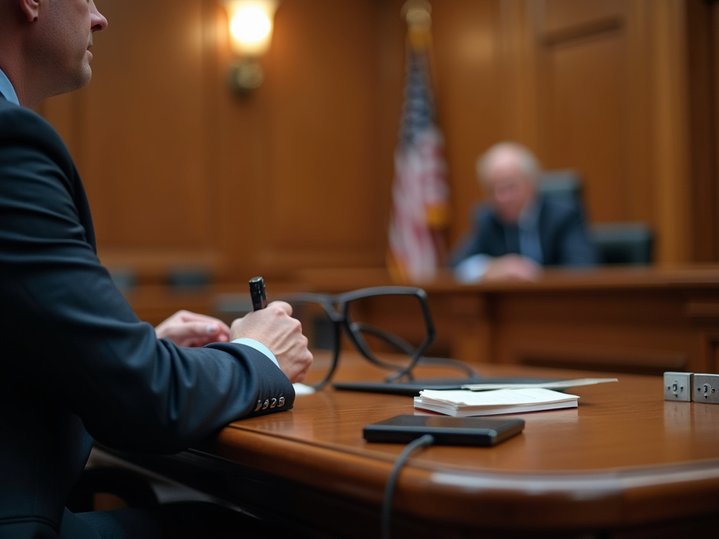Courtroom interior — long beach dui lawyer