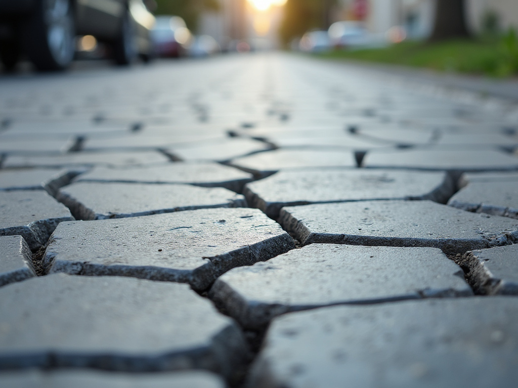 Cracked sidewalk — los angeles slip and fall lawyer