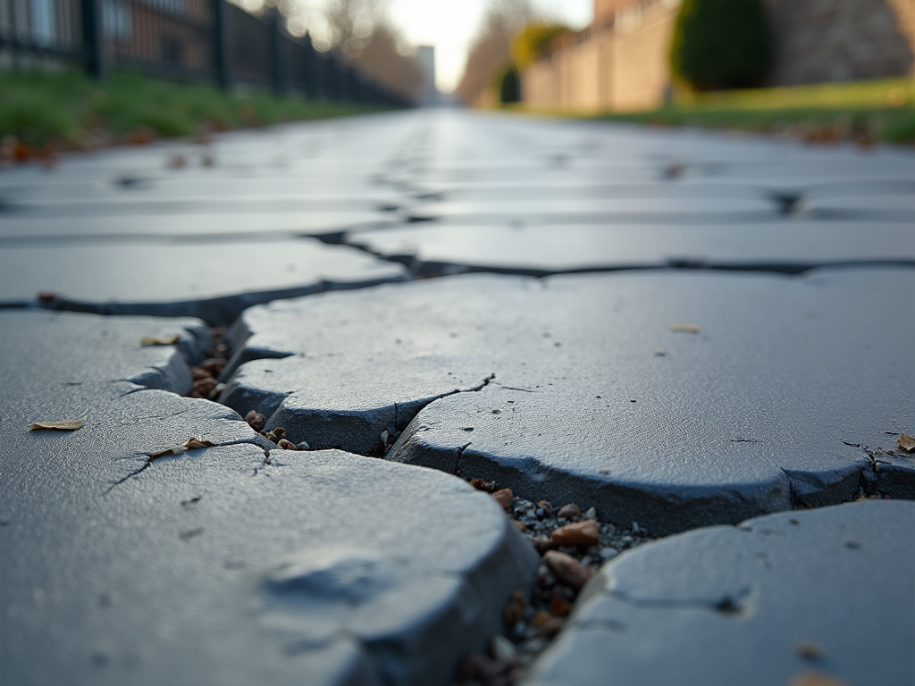 Cracked sidewalk — los angeles slip and fall lawyer