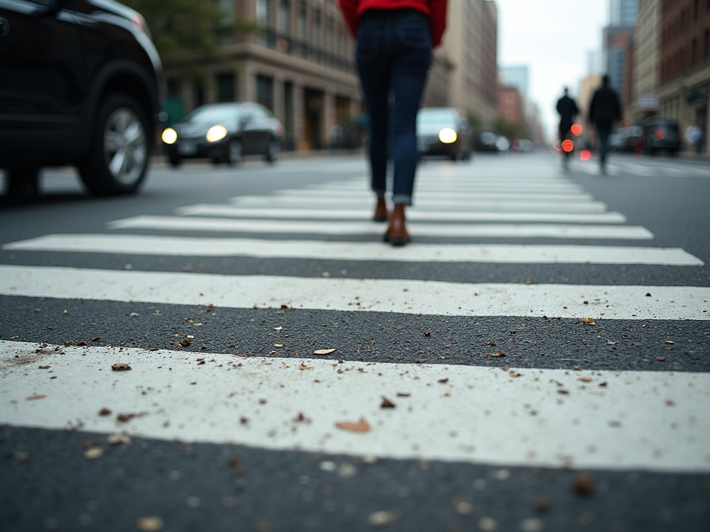 Crosswalk intersection — bicycle accident lawyer phoenix