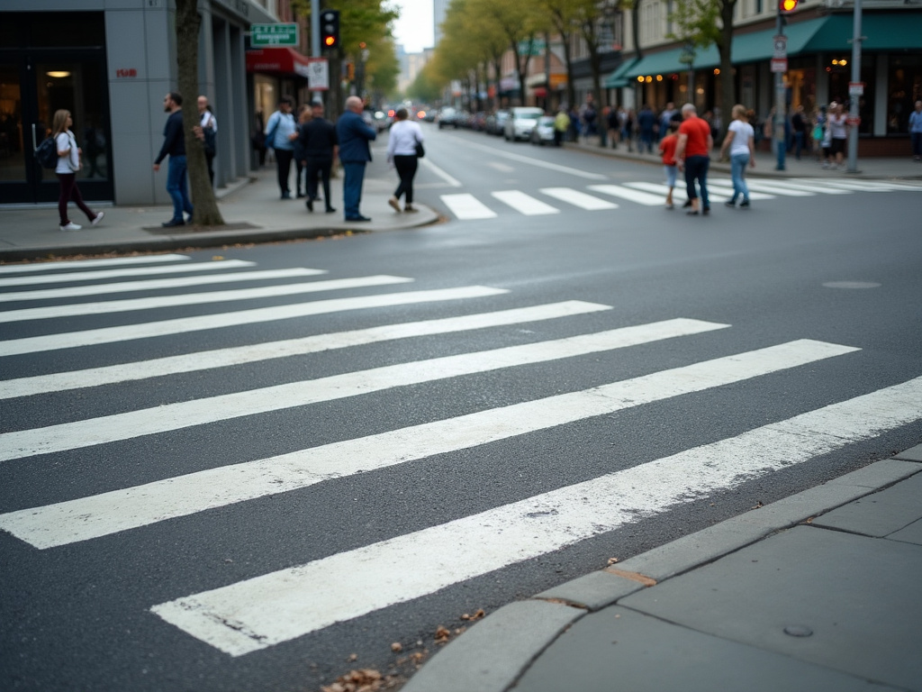 Crosswalk intersection — bicycle accident lawyer phoenix