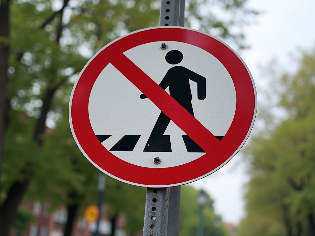 Crosswalk sign — los angeles pedestrian accident lawyer