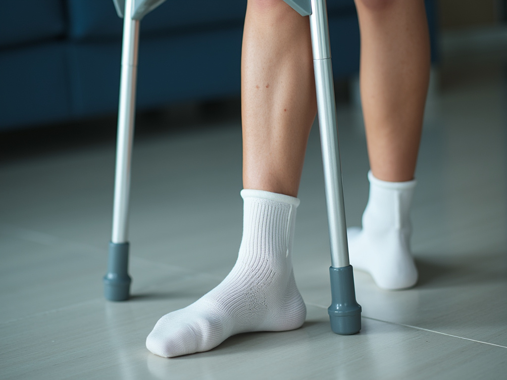 Crutches and cast — personal injury lawyer phoenix