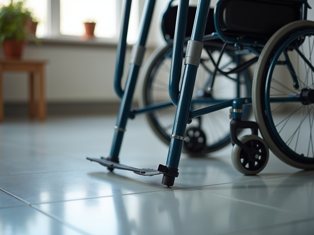 Crutches and wheelchair — brain injury lawyer phoenix