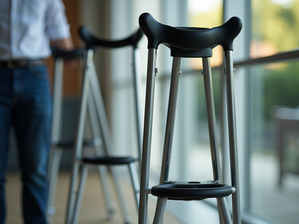 Crutches — los angeles slip and fall lawyer