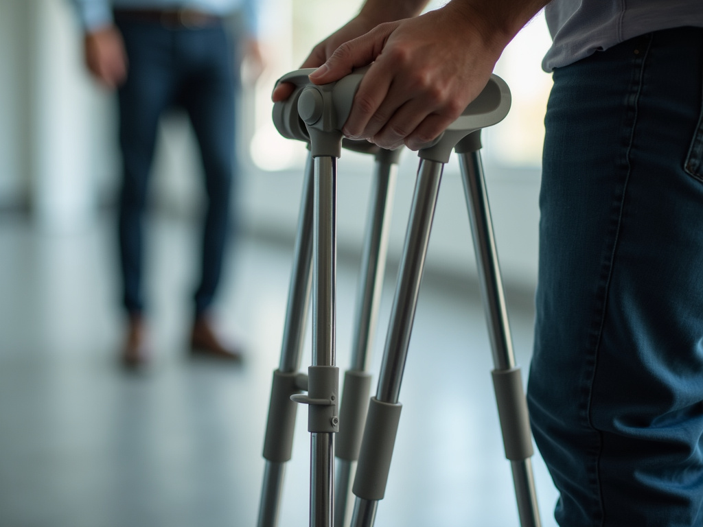 Crutches — los angeles slip and fall lawyer
