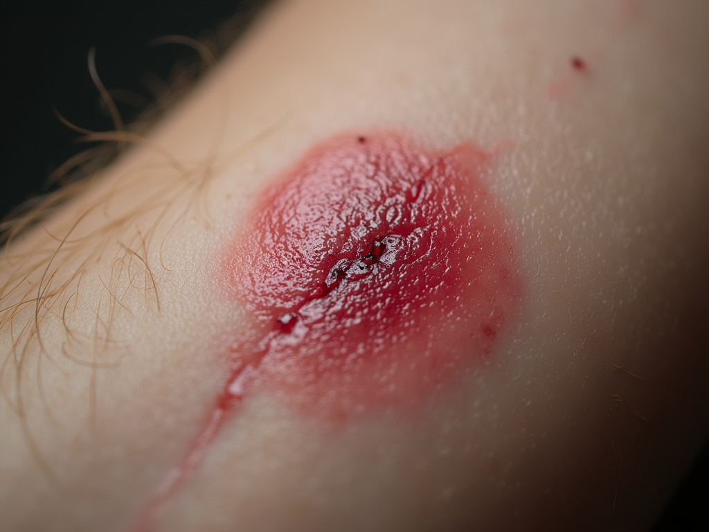 Dog bite scar — los angeles dog bite lawyer