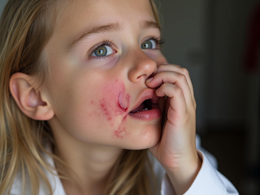 Dog bite scar — los angeles dog bite lawyer