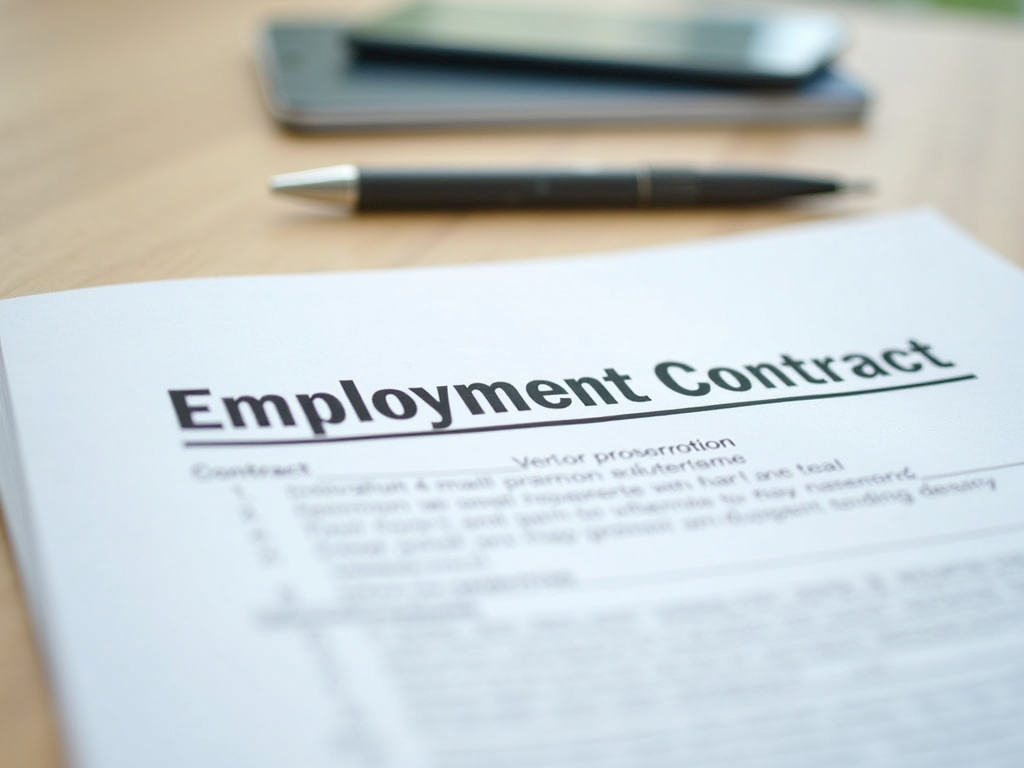 Employment contract papers — los angeles employment lawyer