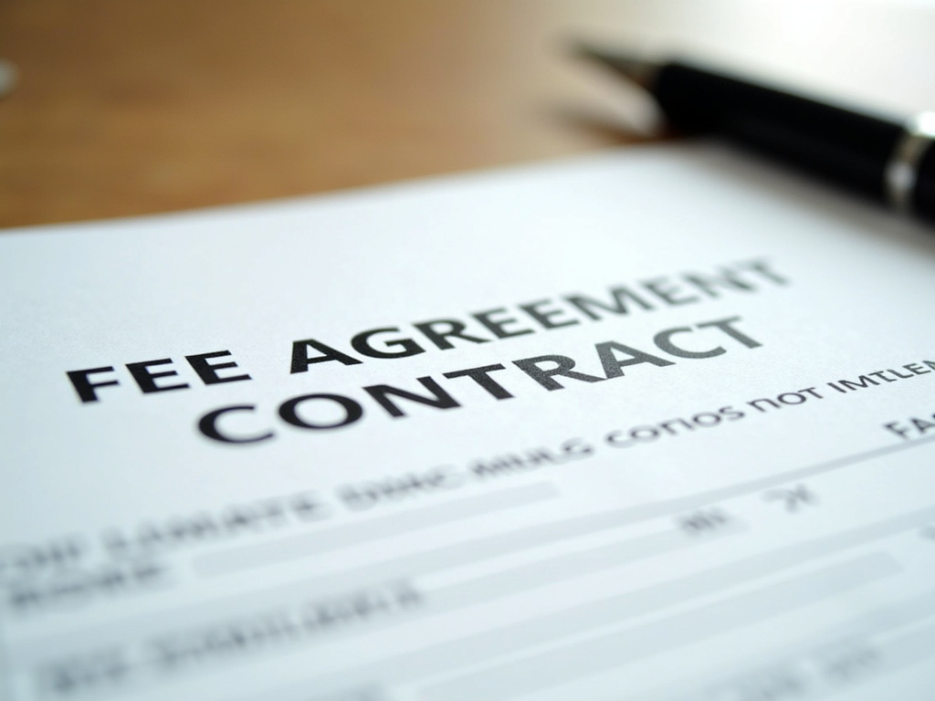 Fee agreement contract — los angeles slip and fall lawyer