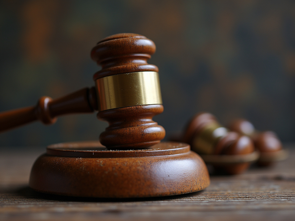 Gavel and scales — brain injury lawyer phoenix