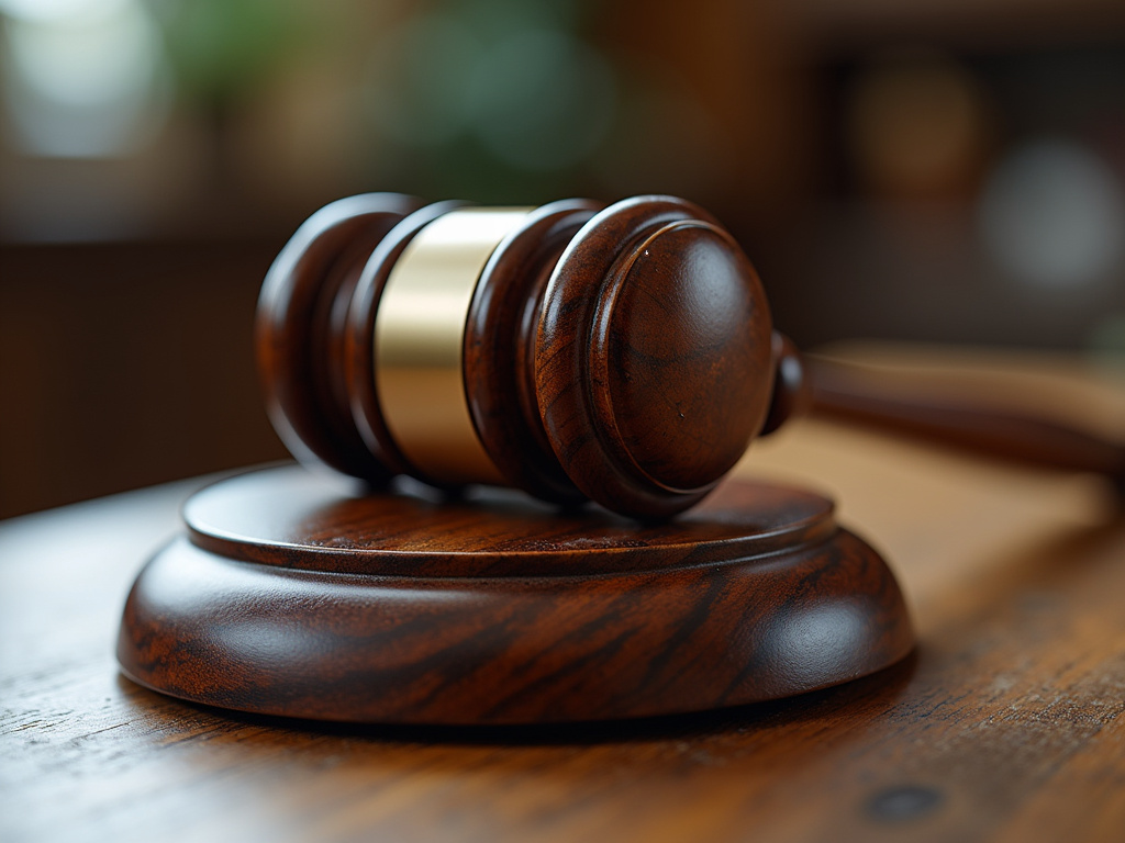 Gavel and scales — los angeles car accident lawyer