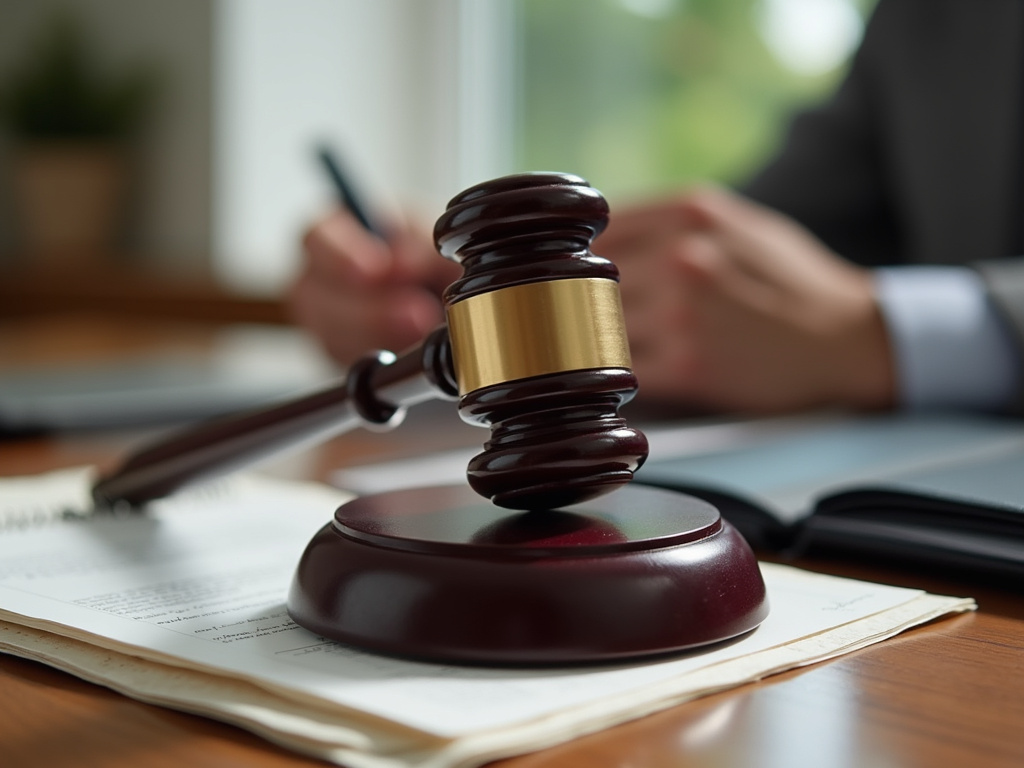 Gavel on desk — los angeles employment lawyer