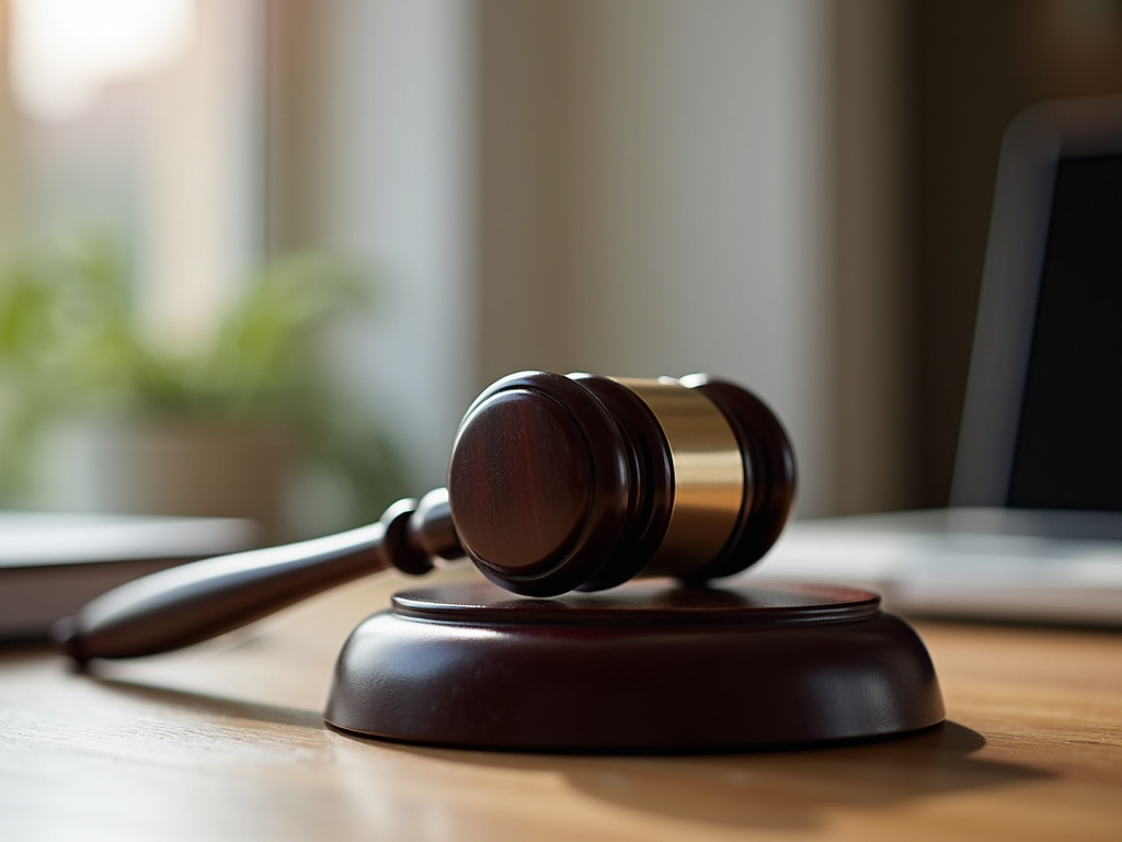 Gavel on desk — personal injury lawyer phoenix