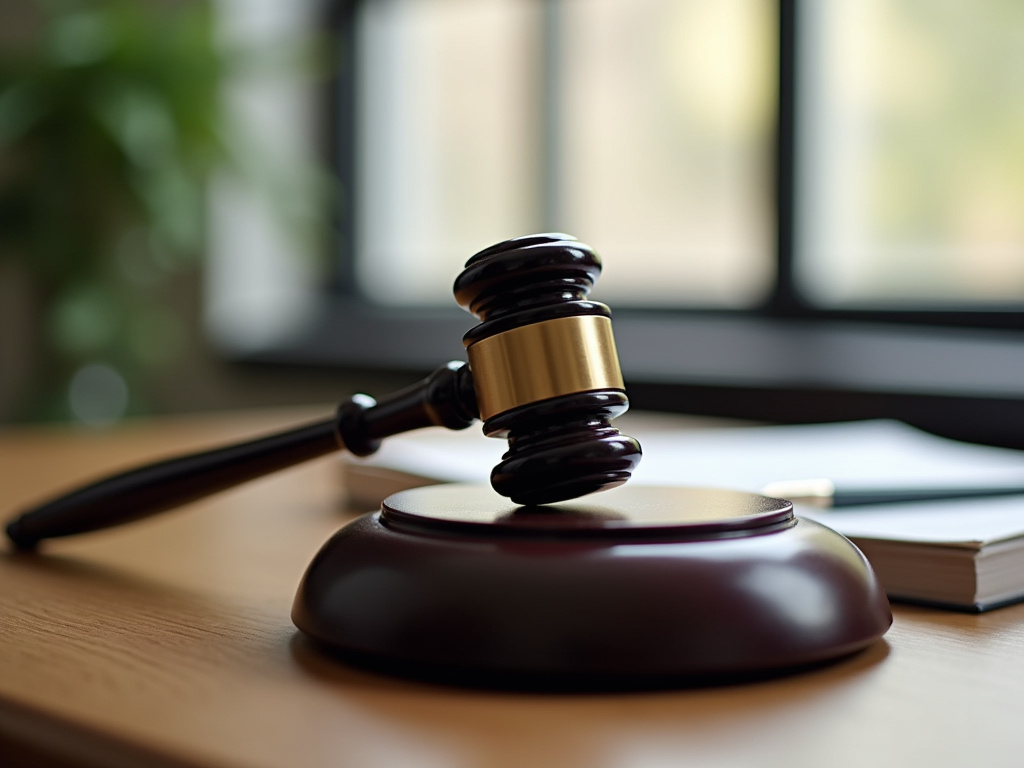 Gavel on desk — wrongful death lawyer phoenix