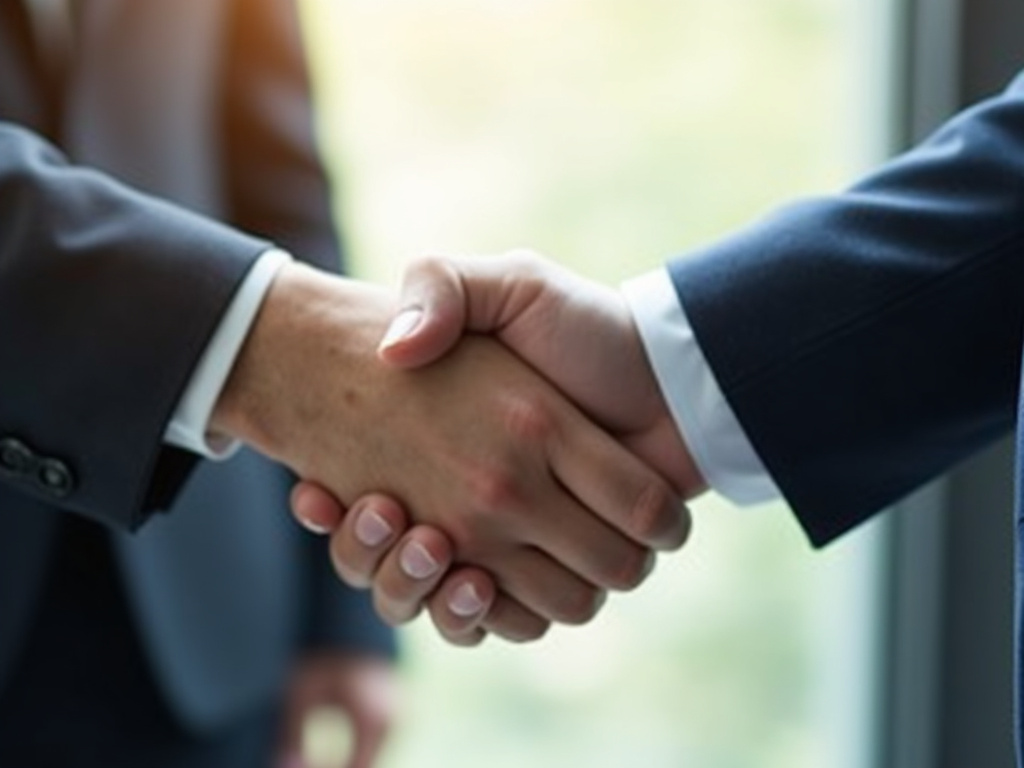 Handshake meeting — los angeles employment lawyer