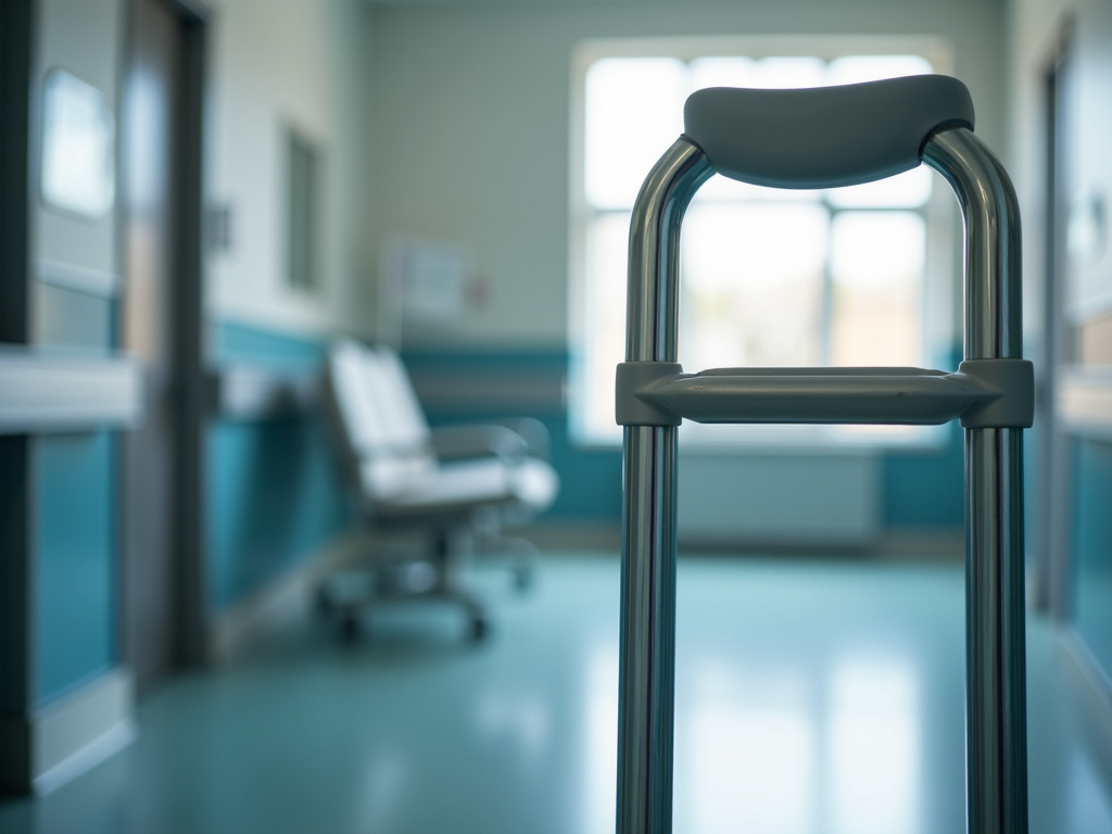 Hospital crutches — bicycle accident lawyer phoenix