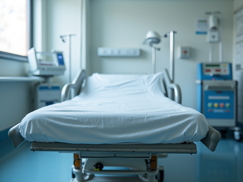 Hospital gurney — brain injury lawyer phoenix
