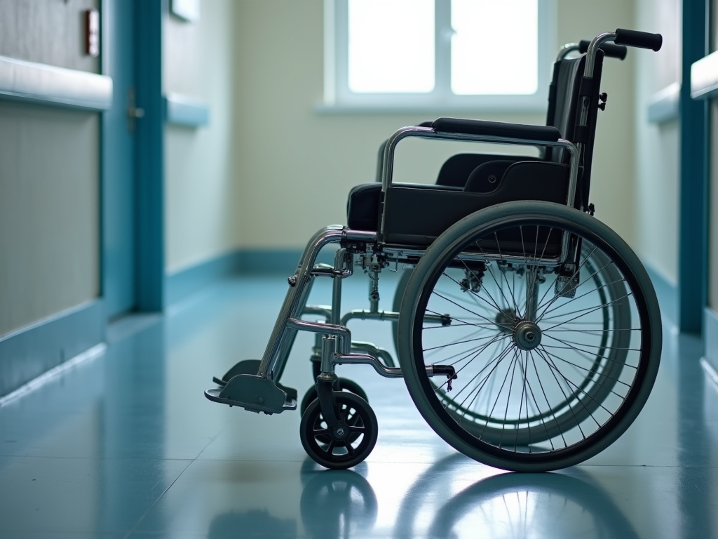 Hospital wheelchair — personal injury lawyer phoenix