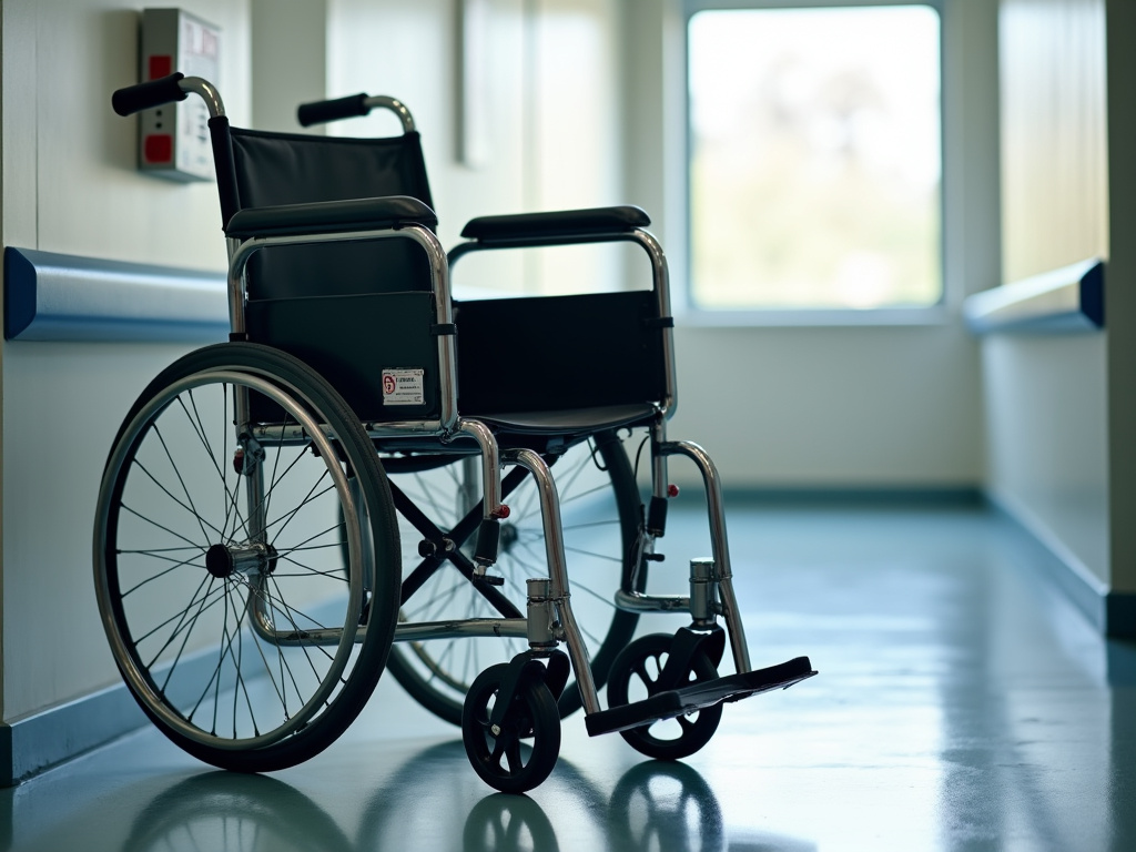 Hospital wheelchair — personal injury lawyer phoenix