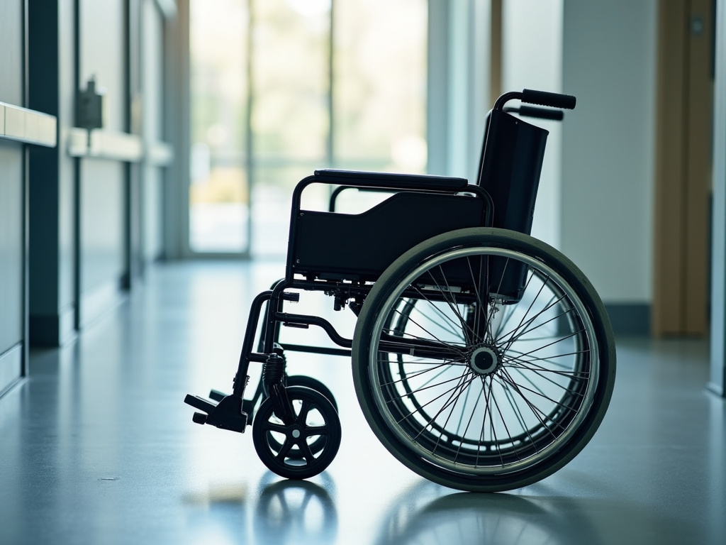 Hospital wheelchair — personal injury lawyer phoenix