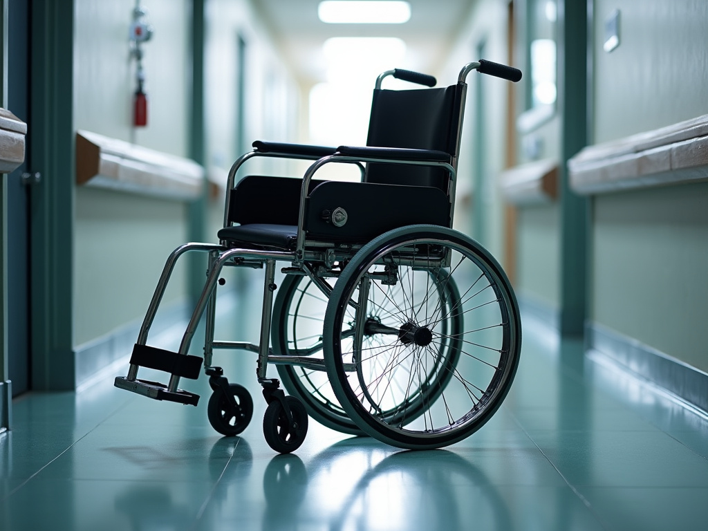 Hospital wheelchair — personal injury lawyer phoenix