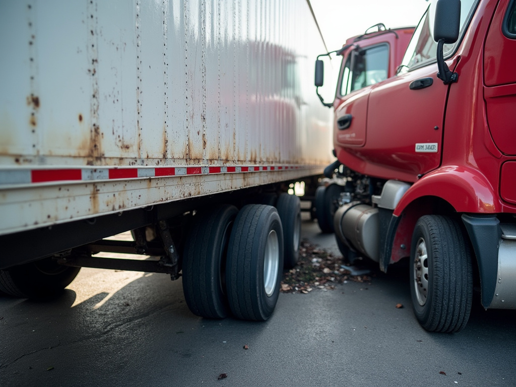Jackknifed trailer — truck accident lawyer phoenix
