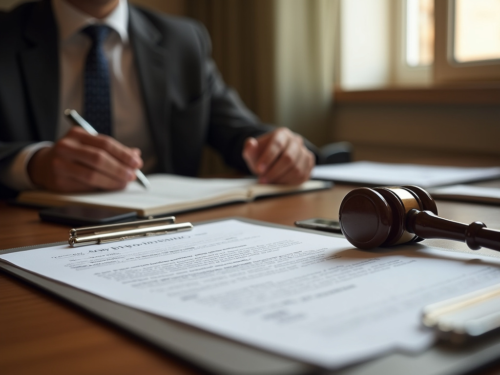 Law office desk — birth injury lawyer phoenix