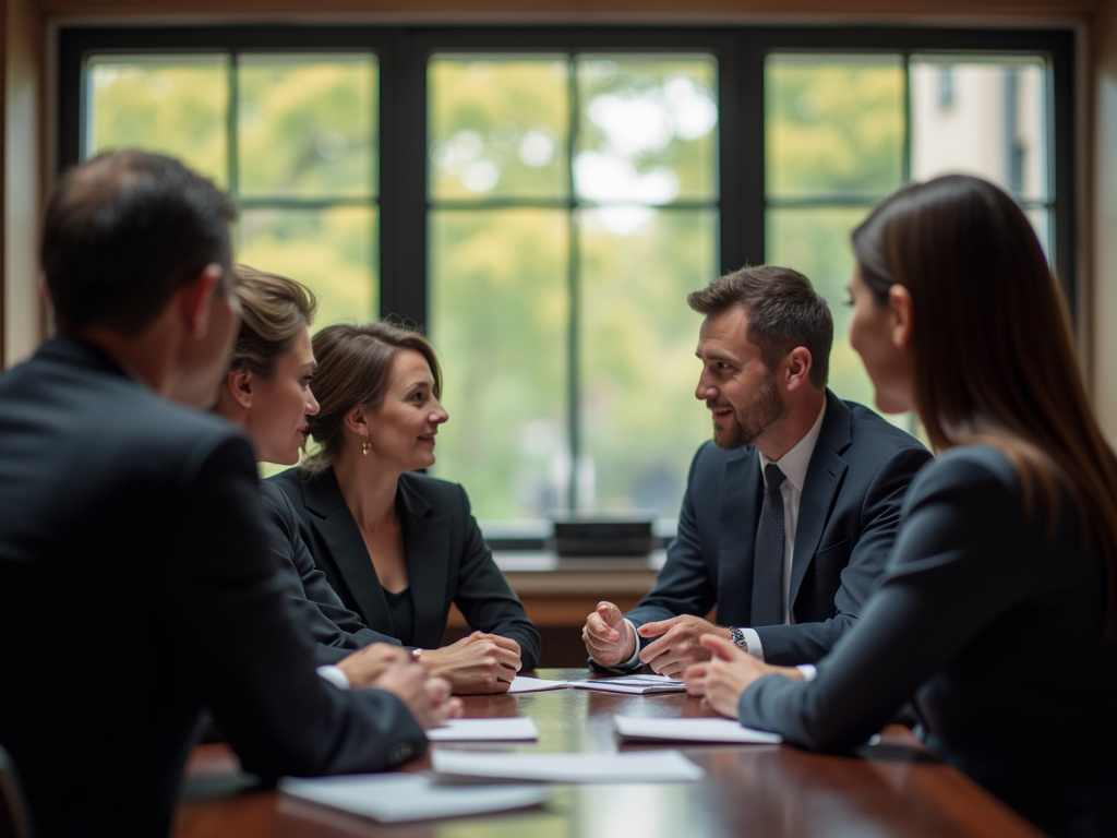 Law office meeting — los angeles employment lawyer