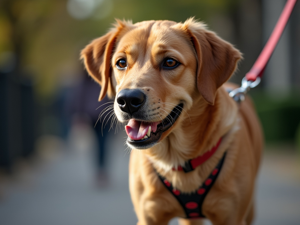 Leashed dog — los angeles dog bite lawyer