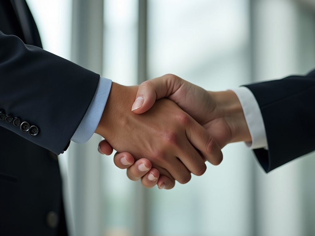 Office handshake — los angeles employment lawyer