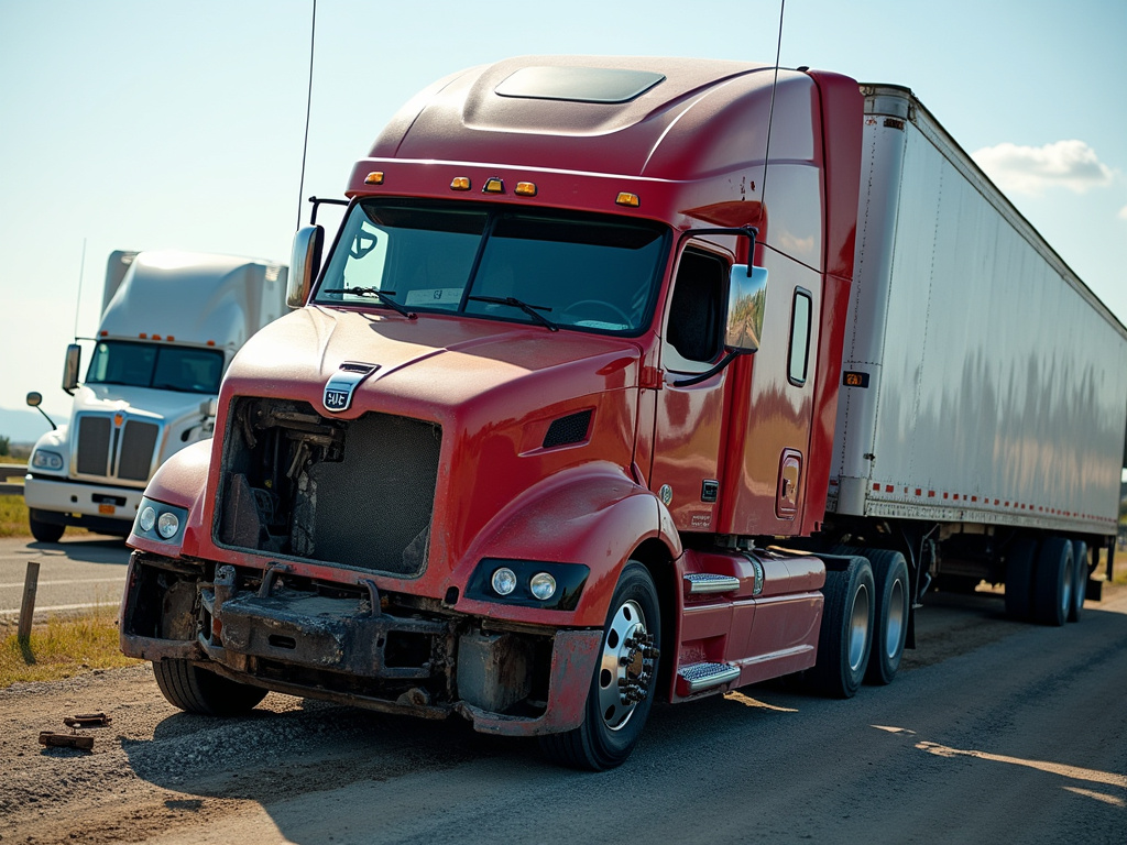 Semi truck wreck — los angeles truck accident lawyer
