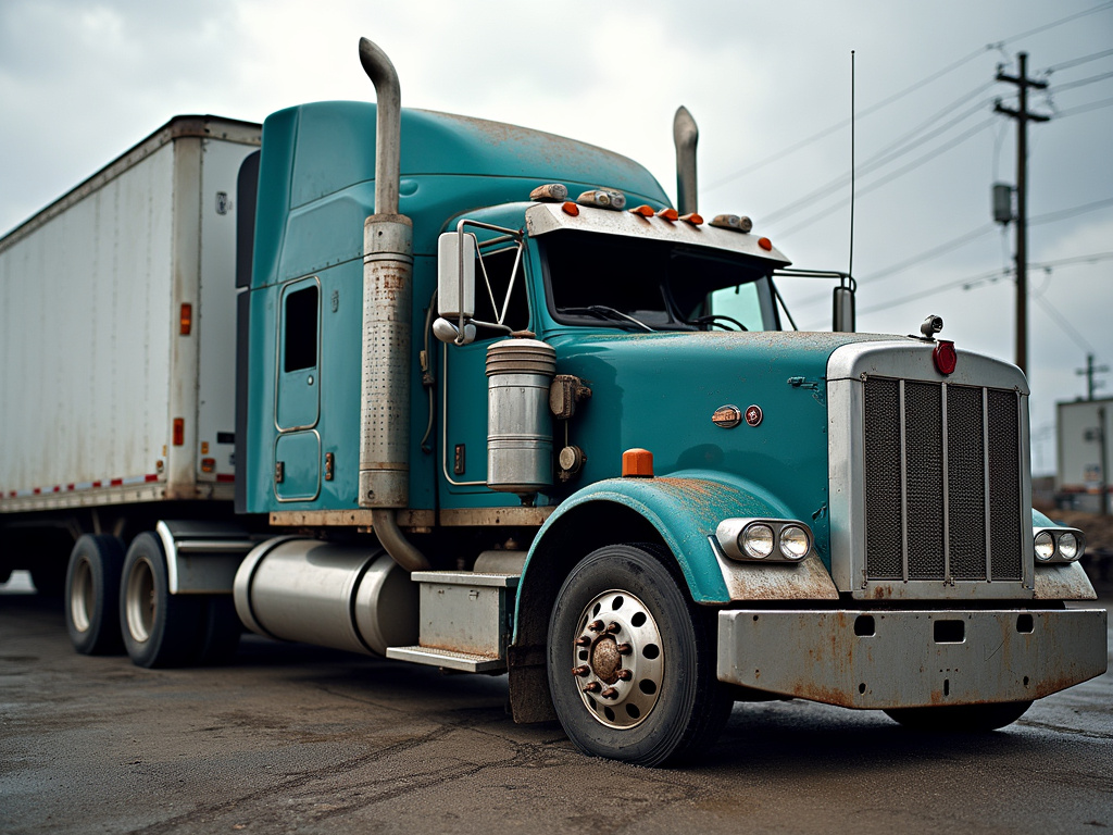 Semi truck wreckage — los angeles truck accident lawyer