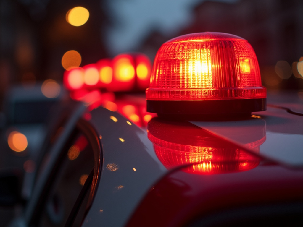 Ambulance lights — los angeles pedestrian accident lawyer