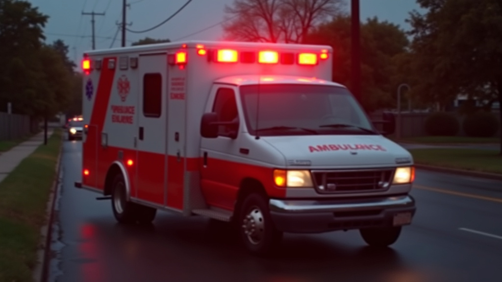 Ambulance lights — Omega Law Group Accident & Injury Attorneys, Los Angeles, LA