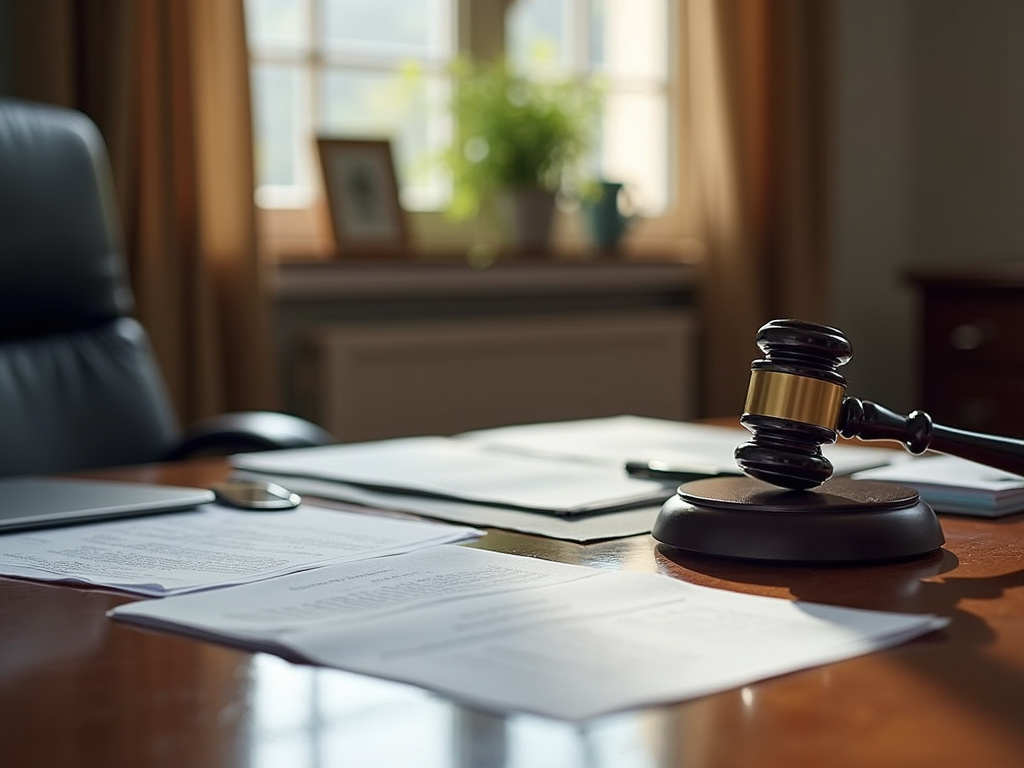 Attorney office desk — los angeles dog bite lawyer