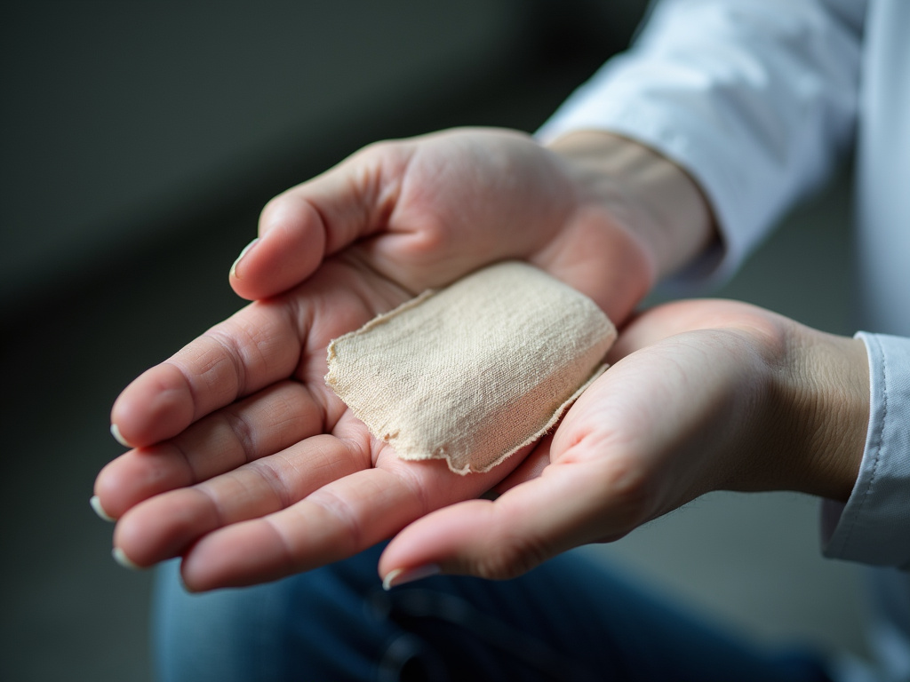 Bandaged hand — los angeles dog bite lawyer