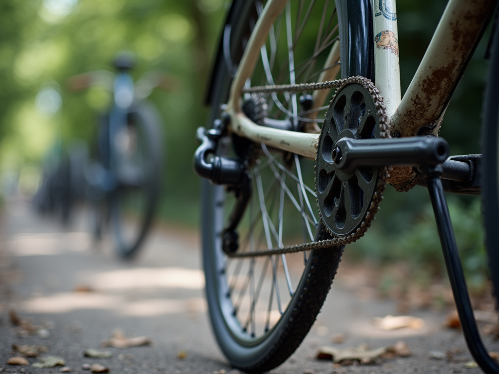 Bent bicycle wheel — bicycle accident lawyer phoenix