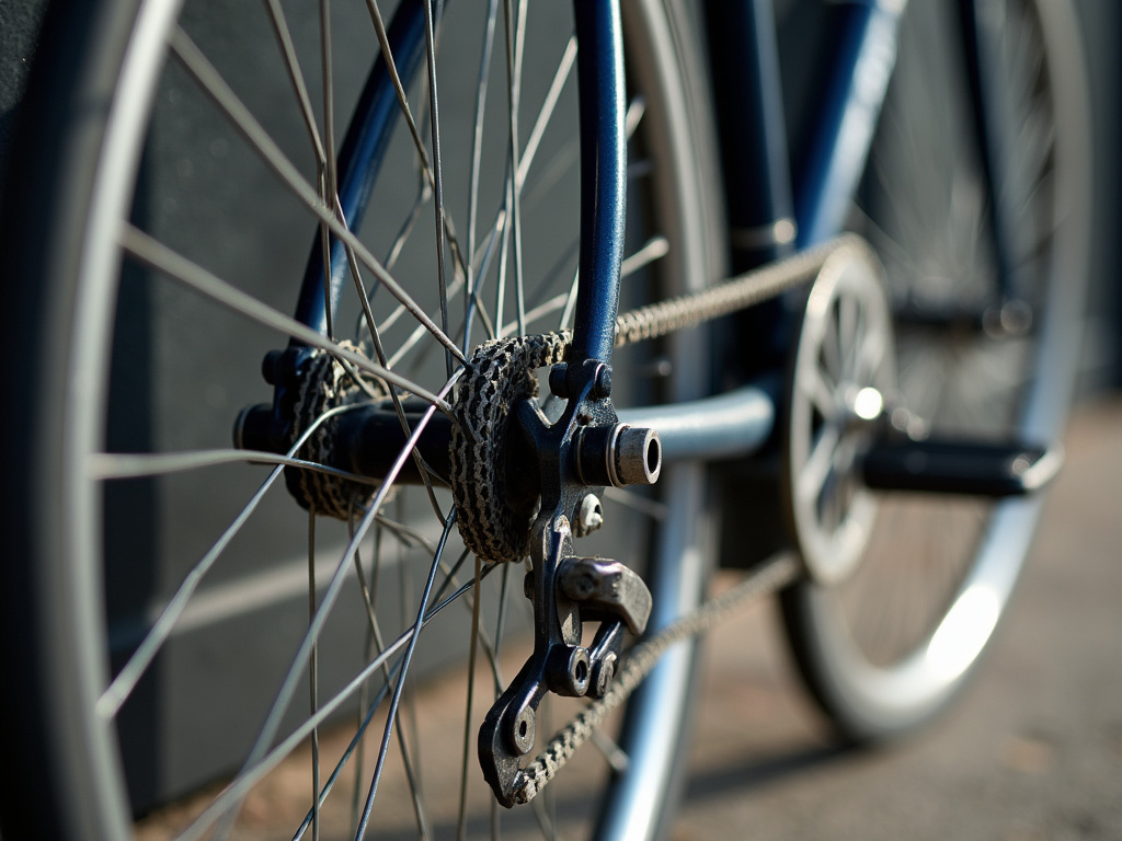 Bent bicycle wheel — bicycle accident lawyer phoenix