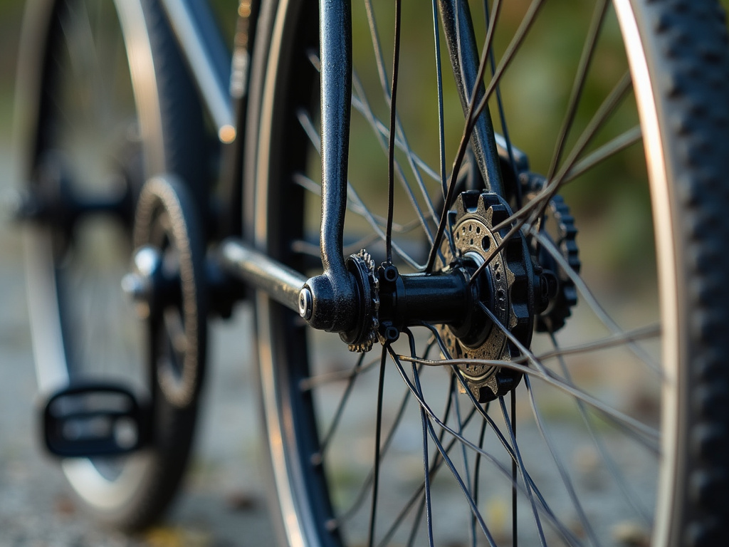Bent bicycle wheel — bicycle accident lawyer phoenix