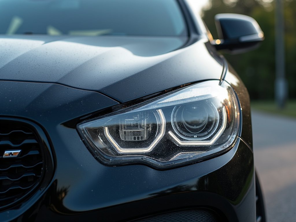 Broken car headlight — los angeles pedestrian accident lawyer