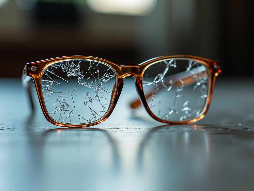 Broken eyeglasses — los angeles pedestrian accident lawyer